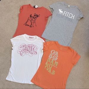 4 Tops - Short Sleeve Tees - size S